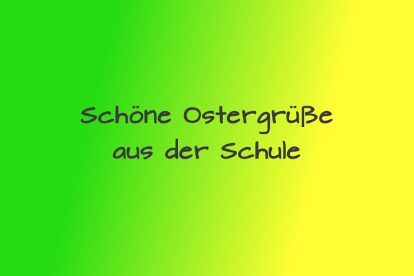 Ostergrüße