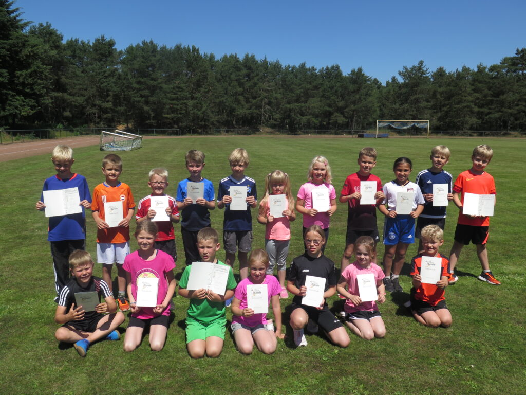 Sportfest bei bestem Wetter